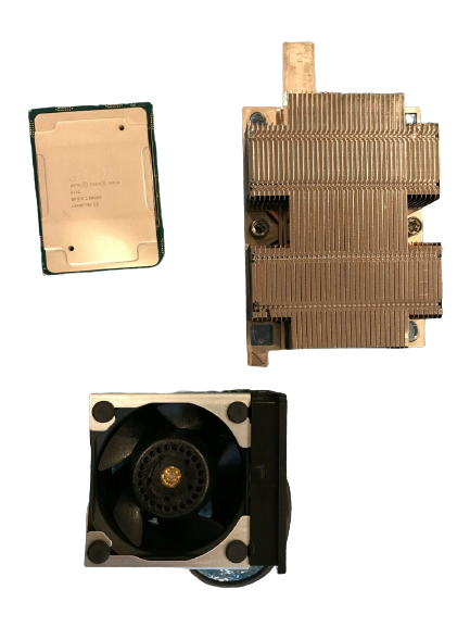 Dell PowerEdge R540 Xeon GOLD 6132 CPU Heatsink SR3J3 FAN CLIP 14 CORE 2.6GHz