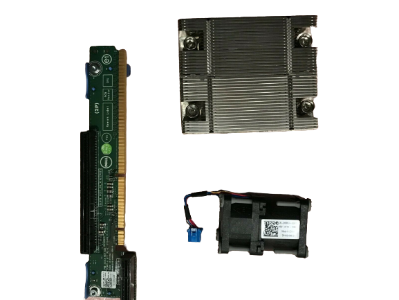 Dell PowerEdge Server R420 Dual CPU PROCESSORS Upgrade Kit RISER FAN Heatsink