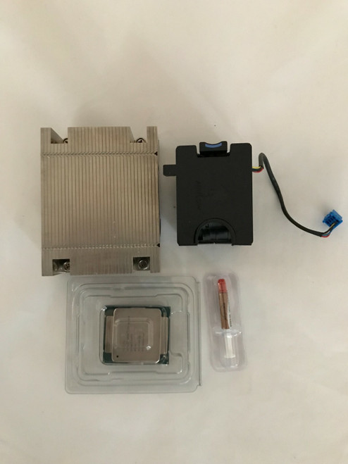 DELL INTEL XEON QUAD CORE E5-2637V3 3.5GHZ 2ND CPU KIT R530 SR202 HEATSINK FAN