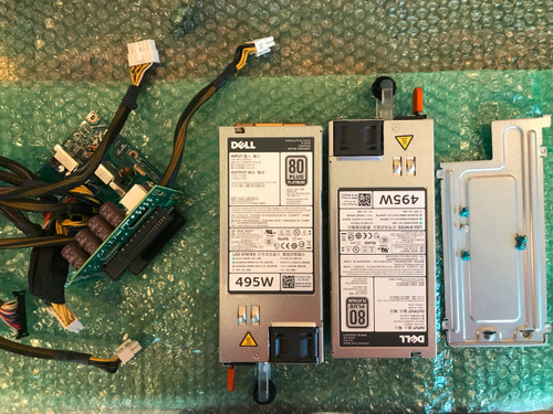 DELL T420 REDUNDANT HOT SWAP POWER SUPPLY 750W UPGRADE KIT POWEREDGE SERVER