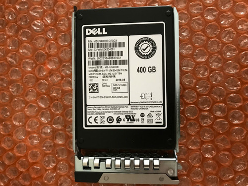 DELL SAMSUNG MZ-ILS400B 400GB SAS 12Gbps 2.5" Solid State Drive SSD MFC6G 0MFC6G