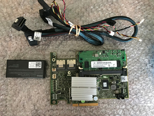 DELL POWEREDGE R510 H700 512MB HARDWARE RAID & BATTERY CABLES  SERVER R374M