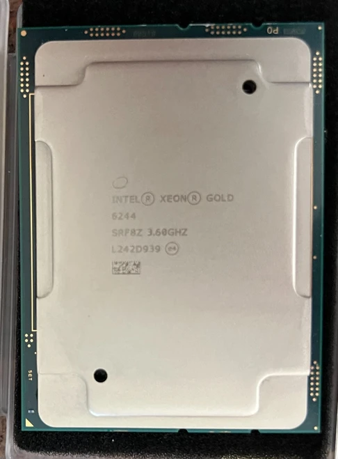 Intel Xeon Gold 6244 SRF8Z 3.60GHz 24.75MB 8-Core LGA3647 CPU Processor