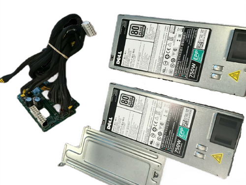 Dell R530 Redundant Hot Swap Power Supply 750W Upgrade Kit PowerEdge Server