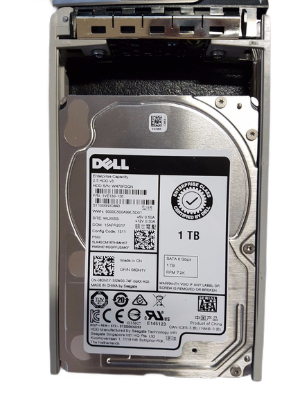 Dell Seagate ST1000NX0443 2.5" SATA 6Gbps 7.2K 8DN1Y R620 R630 R420 R320