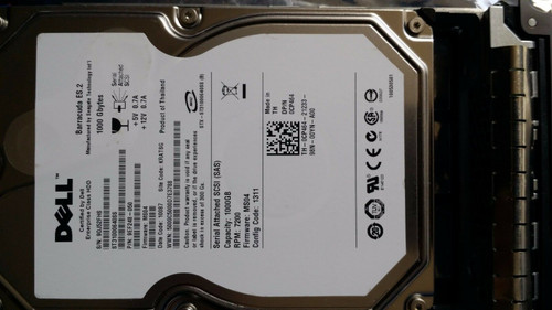 Dell Seagate ST31000640SS 1TB 3Gbps 7.2K 3.5" SAS CP464 HDD 9EF248-050 0CP464