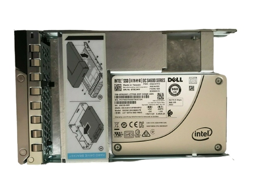 Intel Dell DC S4600 SSDSC2KG960G7R 960GB 3.5" SATA3 SSD HDD 0TR3MY TR3MY R530