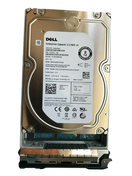 R755K Dell Seagate ST32000444SS 2TB 7.2K SAS 3.5" 6Gb/s Hard Disk Drive MD1200 MD3200 R710