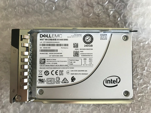 T1WH8 DELL EMC INTEL 240GB SATA  2.5" 6G SSD 14G D3-S4610 SSDSC2KG240G8R R640