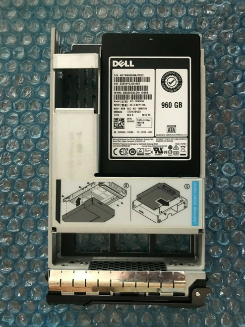 DD4G0 DELL SAMSUNG MZ-7KM960B 960GB SATA 6Gbps R520 R420  2.5"