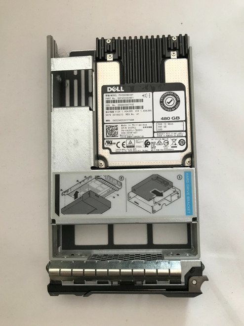 43PCJ Dell Toshiba PX05SVB048Y 3.5" 480GB 12G SAS SSD  043PCJ R720 R730