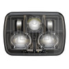 J.W. Speaker 12-24V DOT/ECE LED RHT High & Low Beam Heated Headlight - Single Light, Model 8910 Evolution 2