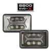 J.W. Speaker  - 12-24V DOT/ECE LED RHT High and Low Beam Headlight with Front PositionModel 8800 Evolution 2