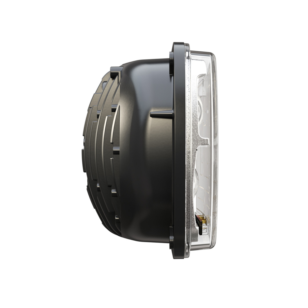 J.W. Speaker 12-24V DOT/ECE LED RHT High & Low Beam Heated Headlight - Single Light, Model 8910 Evolution 2