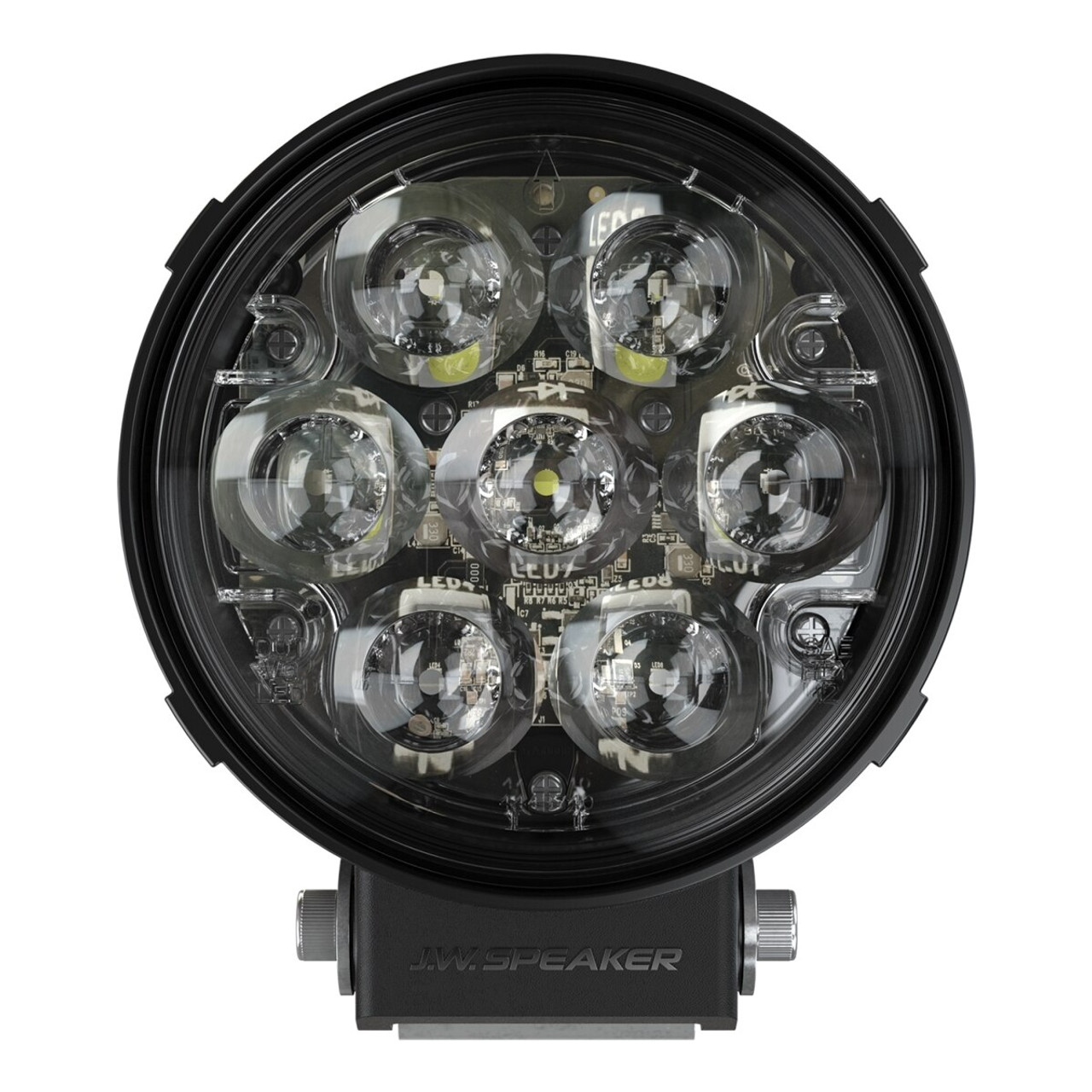 J.W. Speaker 12-24V LED Auxiliary Light - Single Light, Model TS3001R