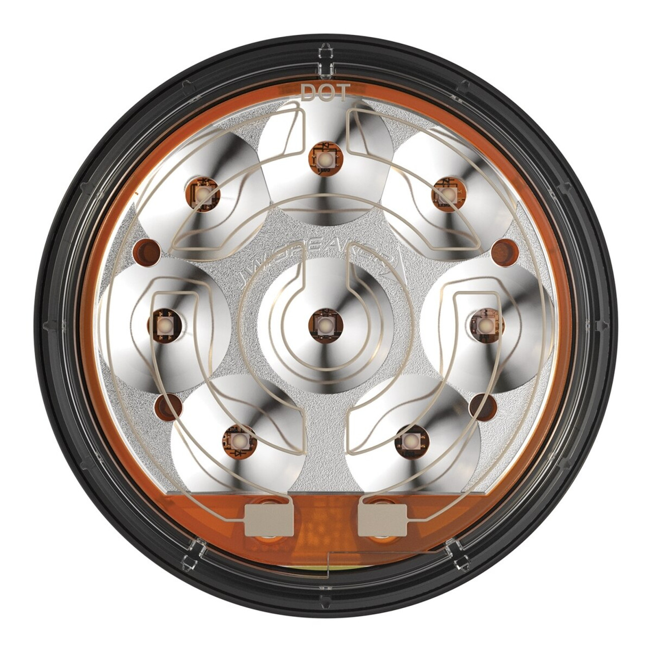 J.W. Speaker 12-24V DOT LED Non-Heated Tail Lights - Model 234