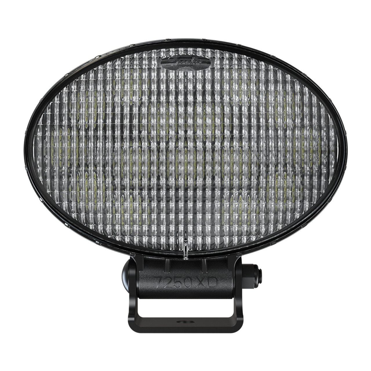 J.W. Speaker 12-24V LED Oval Work Light & Pedestal Mount - Model 7250 XD