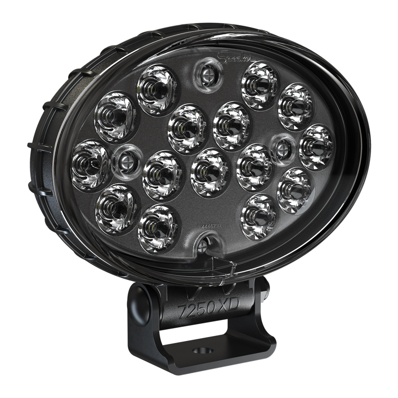 J.W. Speaker 12-24V LED Oval Work Light & Pedestal Mount - Model 7250 XD