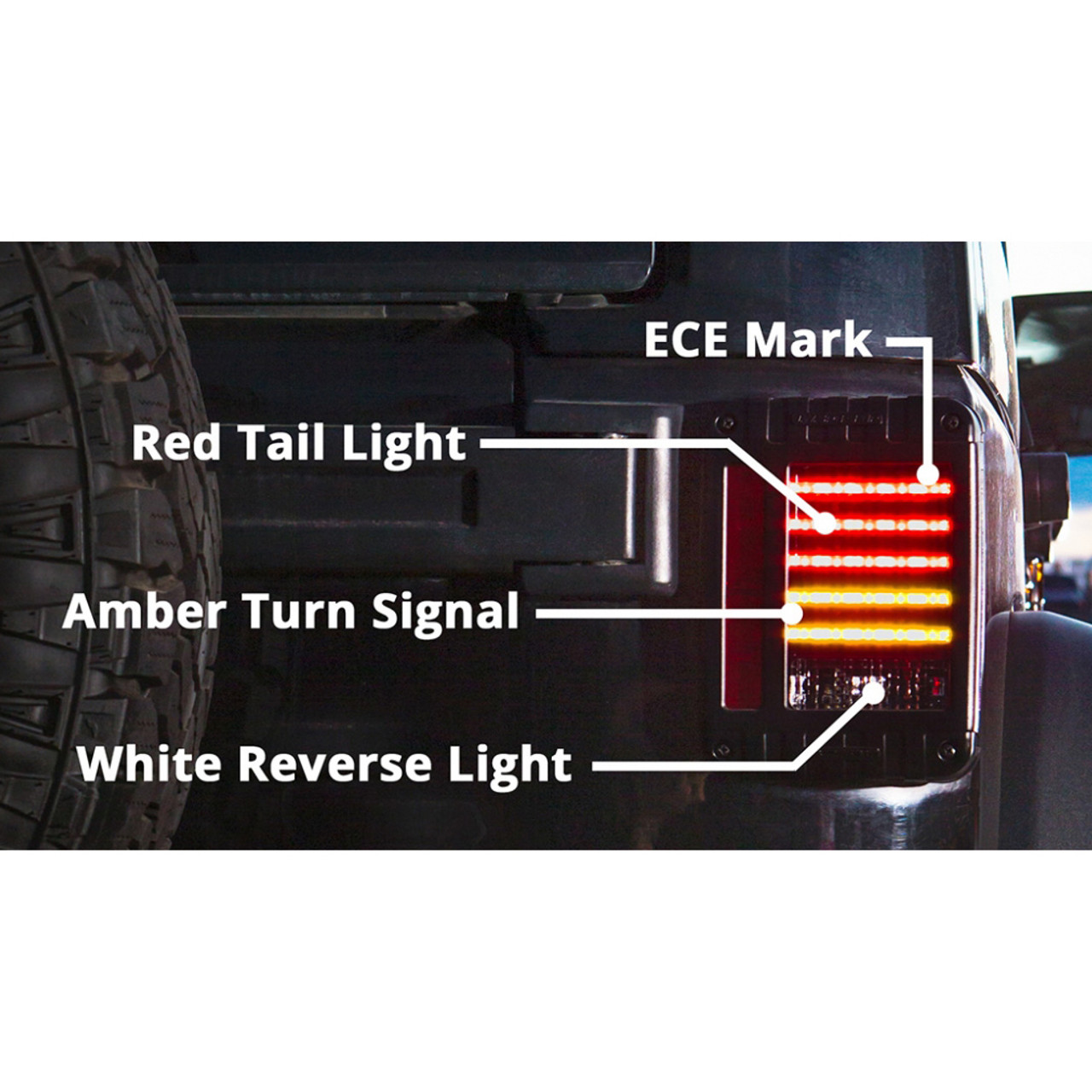 LED Tail Lights - Model 279 J Series