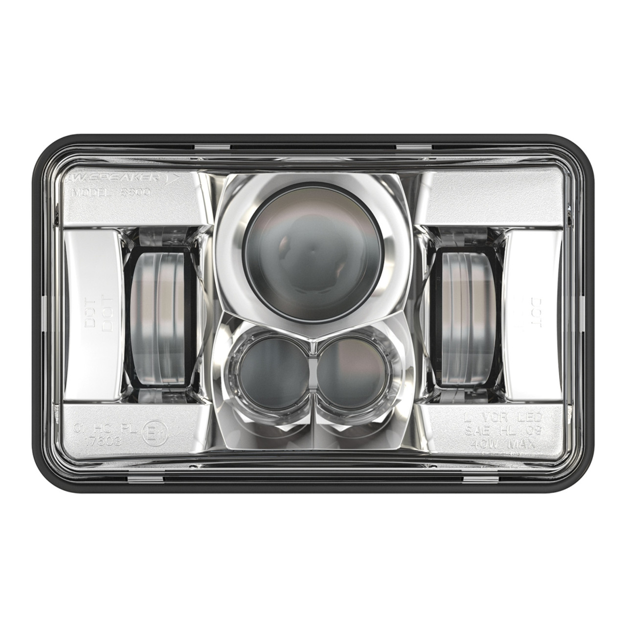 J.W. Speaker 12-24V DOT/ECE LED High and Low Beam Headlights - Model 8800 Evolution 2