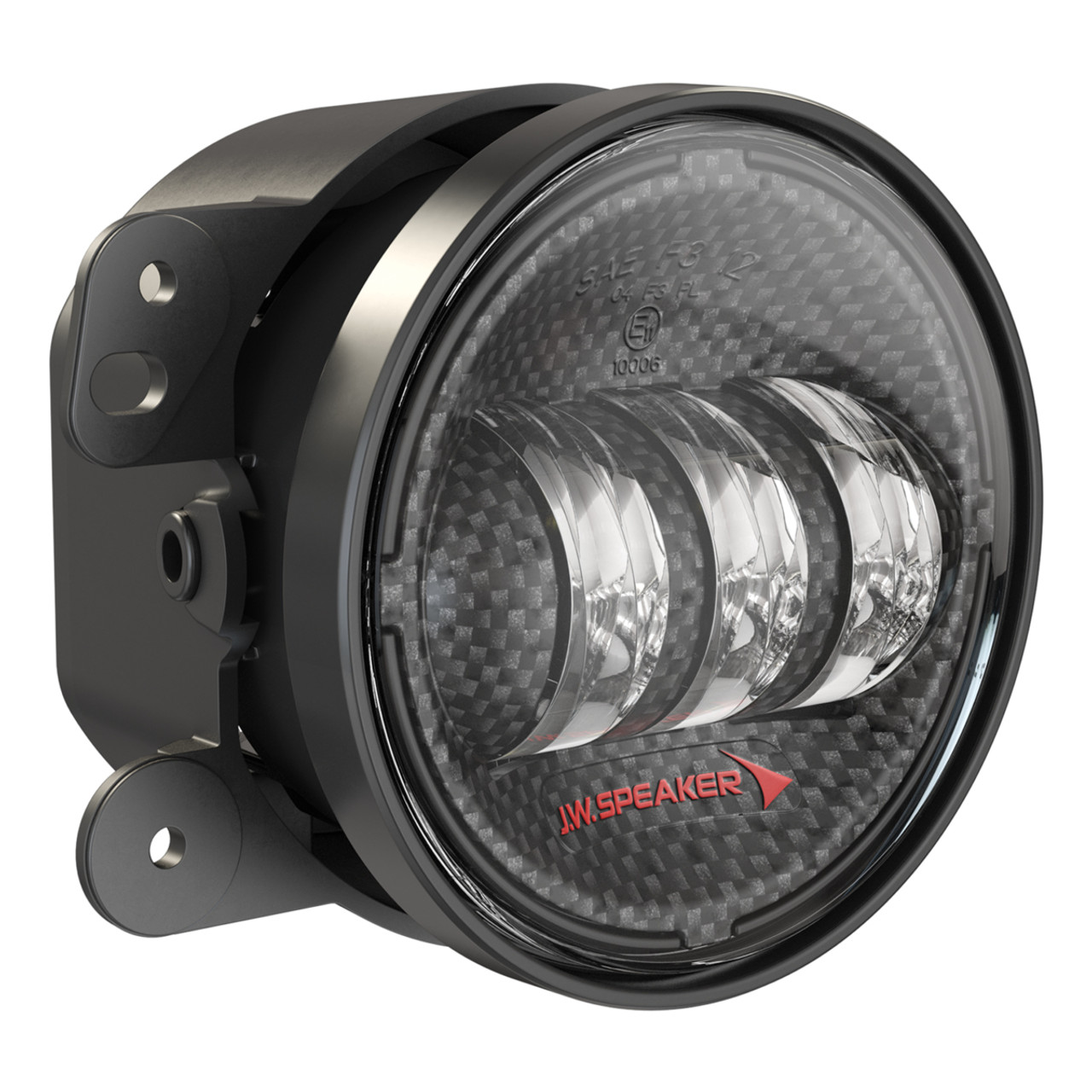 J.W. Speaker 8790 Adaptive 2 7" Round LED Headlight (Black or Carbon Fiber Inner Bezel)