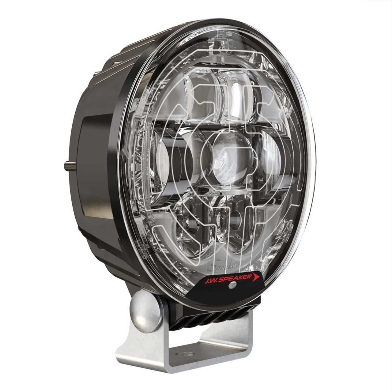 NEW LED Headlight – Model 8633 Evolution 5.75" Round LED Headlights with Pedestal Mount