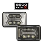 J.W. Speaker  - 12-24V ECE LED LHT High and Low Beam Headlight with Front Position Model 8800 Evolution 2