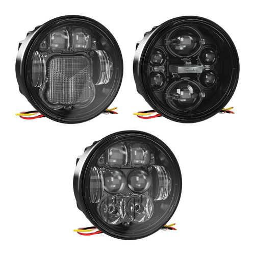 J.W. Speaker 12-24V LED Headlights - Model 6130 Evolution