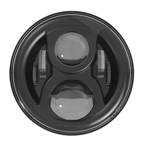 J.W. Speaker 12-24V DOT/ECE RHT/LHT LED High & Low Beam Headlights - Model 8700 Evo 2 Dual Burn