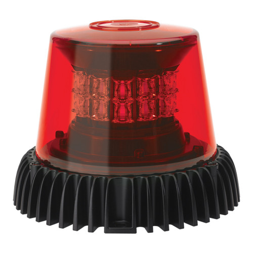 J.W. Speaker 12-24V ECE/SAE 3-Mode Amber Class I LED Strobe Light with Black Housing - Model 601