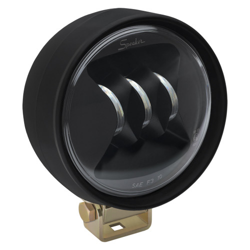 J.W. Speaker 12V SAE/ECE RHT LED Fog Light, Rubber Bucket - Model 6050