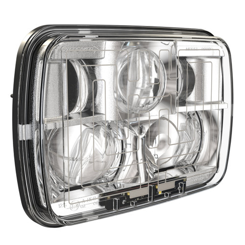 J.W. Speaker 12-24V DOT/ECE High & Low Beam Heated Headlight (1 light) - Model 8910 Evolution 2