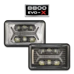 J.W. Speaker 12-24V DOT/ECE Asymmetric Low Beam Headlight LED RHT Low Beam Headlight - Model 8800 Evolution 2