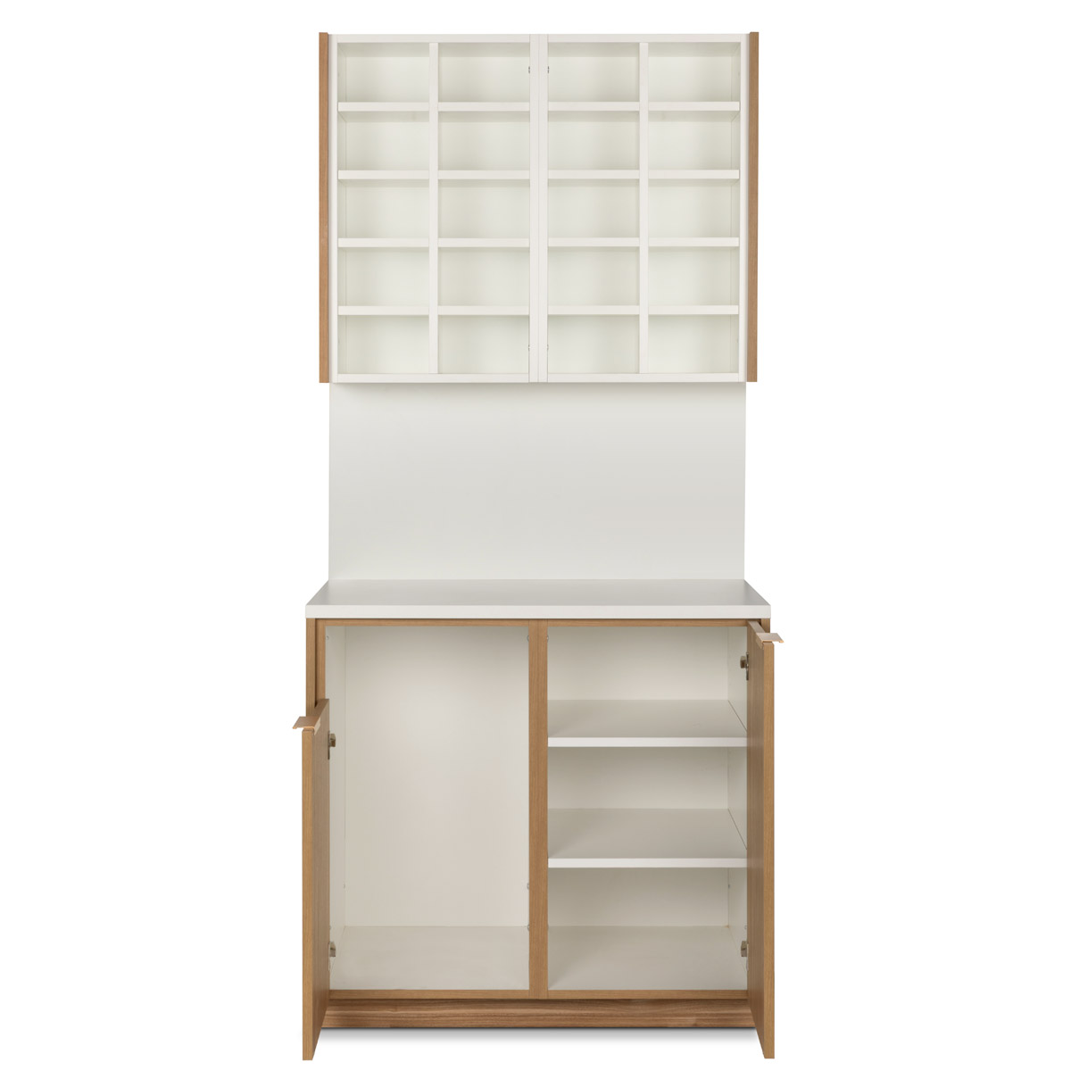 Modera Color Bar Cabinet Set with Color Storage Cubes & Bin 
