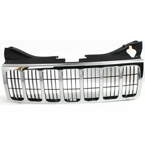 Chrome Grille Assembly For 2005-2007 Jeep Grand Cherokee