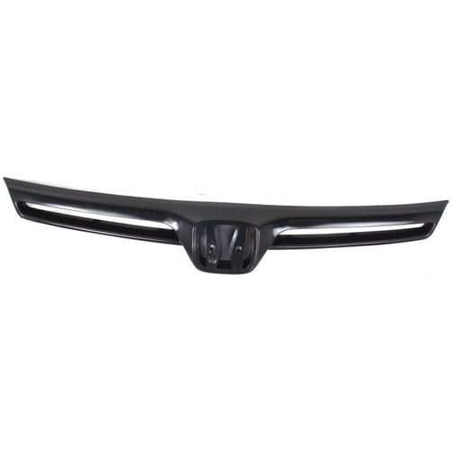 Grille For 2006-2008 Honda Civic Coupe Black