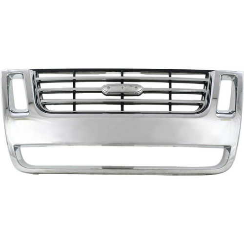 Chrome Grille For 2006-2010 Ford Explorer/Sport Trac