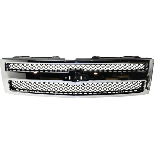 Front Grille For 2007-2013 Chevrolet Silverado 1500