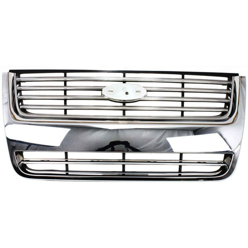 Grille For 2006-2010 Ford Explorer Chrome