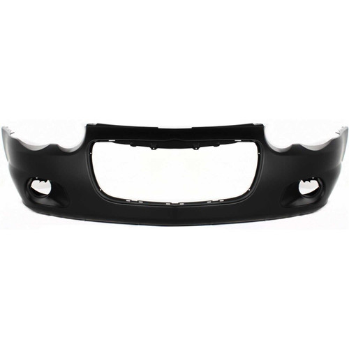 Front Bumper Cover For 2004-2006 Chrysler Sebring Convertible With Fogs