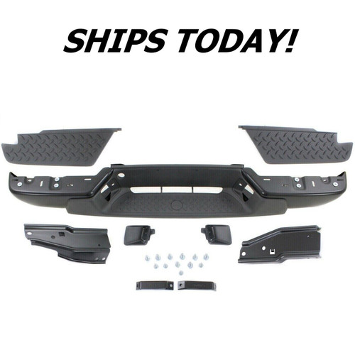 Complete Rear Bumper Assembly For 2004-2007 Chevrolet Colorado/GMC Canyon