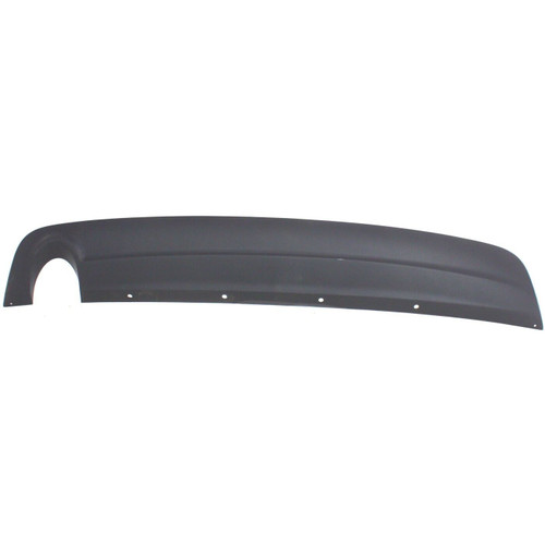 Rear Valance For 2008-2012 Chevrolet Malibu Single Exhaust Textured 2.4L/Hybrid