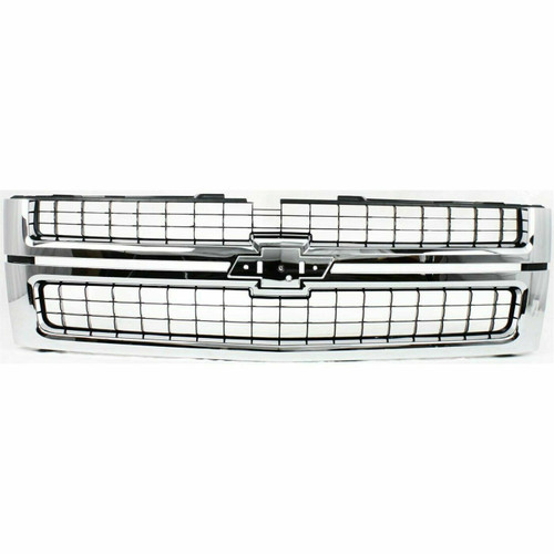 Front Grille For 2007-2010 Chevrolet Silverado 2500 HD 3500