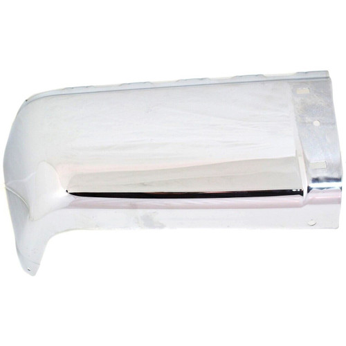 Left Rear Chrome Bumper End For 2007-2013 Chevrolet Silverado