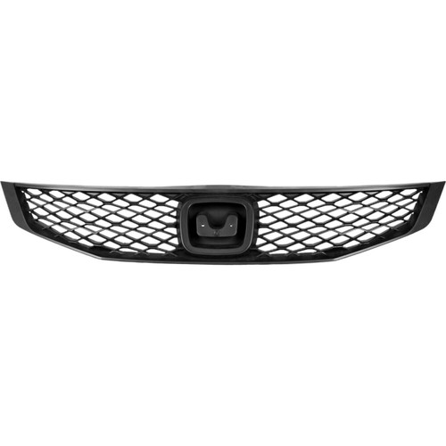 Black Grille For 2009-2011 Honda Civic Coupe