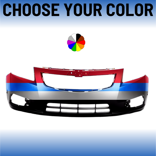 Front Bumper Cover For 2011-2014 Chevrolet Cruze Without RS Package