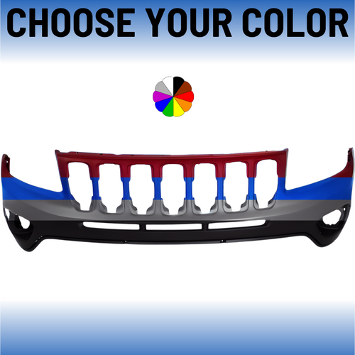 Front Upper Bumper Cover For 2011-2017 Jeep Compass