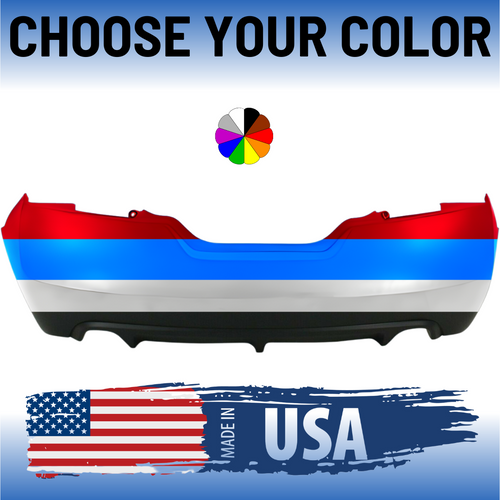 Rear Bumper Cover For 2008-2013 Nissan Altima Coupe CAPA