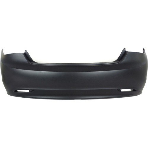 Rear Bumper Cover For 2011-2013 Hyundai Sonata Single Exhaust