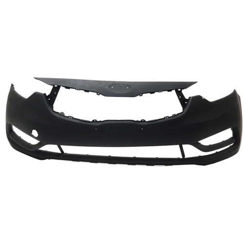Primed Front Bumper Cover For 2014-2016 KIA Forte EX/LX CAPA